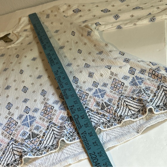 Bit & Bridle 3/4 Sleeve Blouse Size Large - Picture 10 of 11